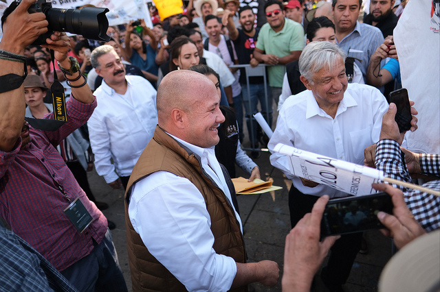 Entrega AMLO Programas para el Desarrollo en Guadalajara; Alfaro y Lomelí se reconcilian