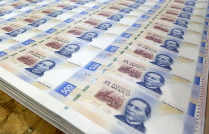 Partidero México Banxico Banco de México billetes