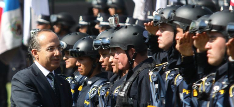 policía federal partidero felipe calderón