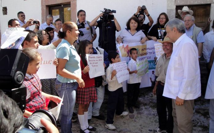 amlo temaca el zapotillo partidero