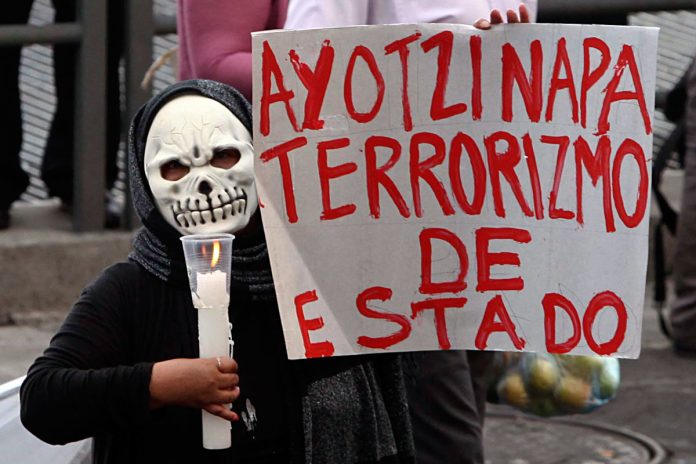 ayotzinapa partidero verdad histórica crimen de estado jesús murillo karam las uvas de la ira partidero-militar