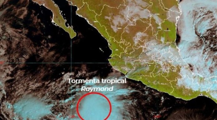 partidero-tormenta tropical-raymond-océano pacífico-conagua