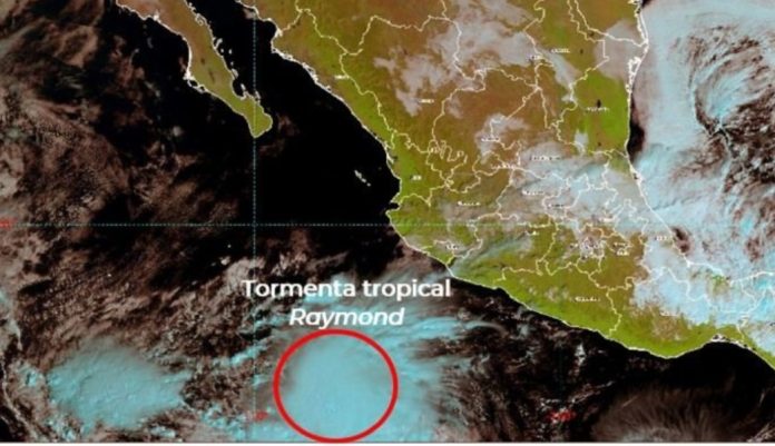 partidero-tormenta tropical-raymond-océano pacífico-conagua