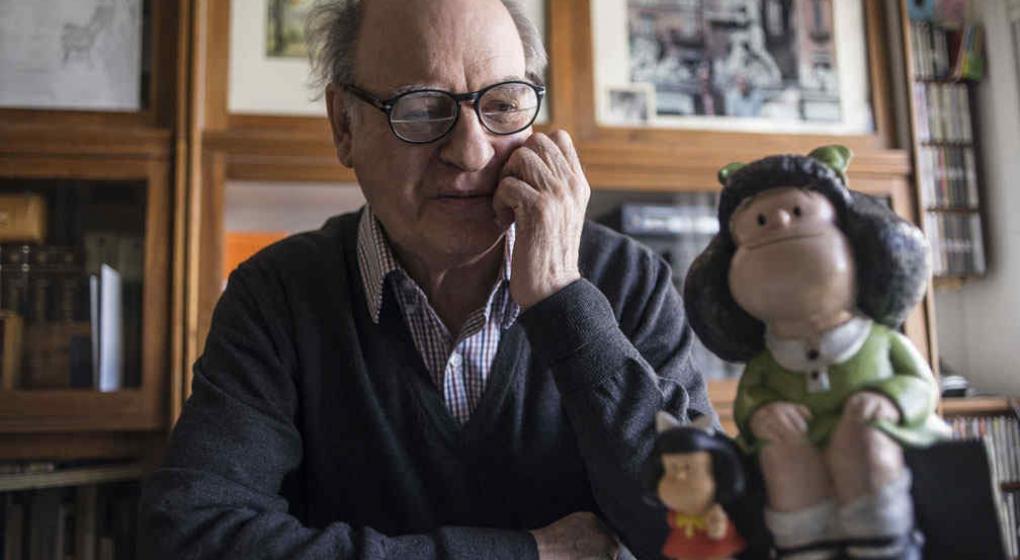 A los 88 años de edad, fallece Quino, creador de Mafalda
