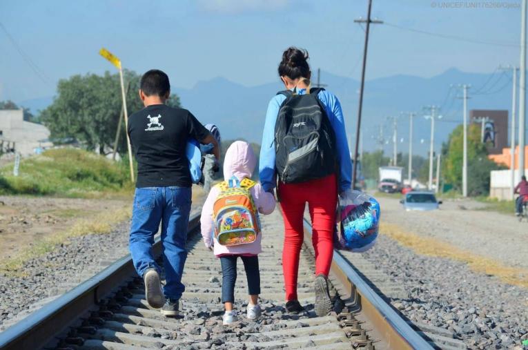 niñez migrante-mirada violeta-derecho a la educación