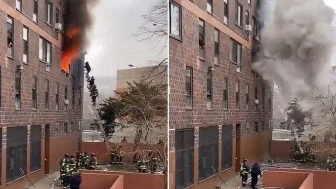 Incendio deja 19 muertos, incluidos 9 niños, en Nueva York