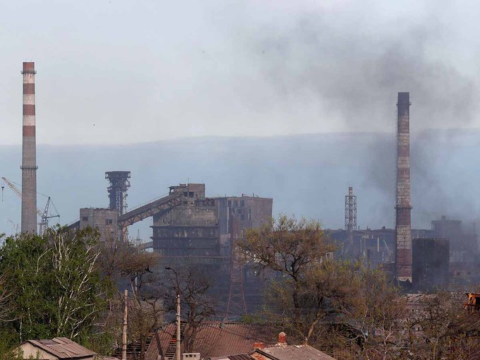 Alto al fuego en siderúrgica Mariúpol en Ucrania, desalojarán civiles