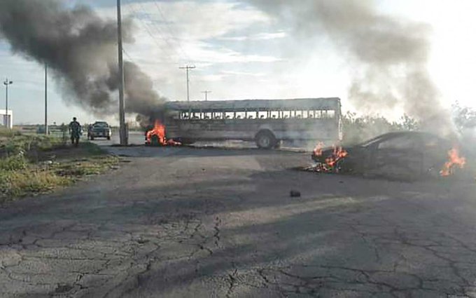 Persecuciones, balaceras y bloqueos en Tamaulipas
