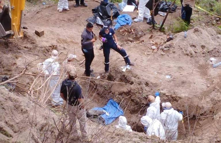 Van 28 cuerpos encontrados en la narcofosa de El Tizate en Zapopan