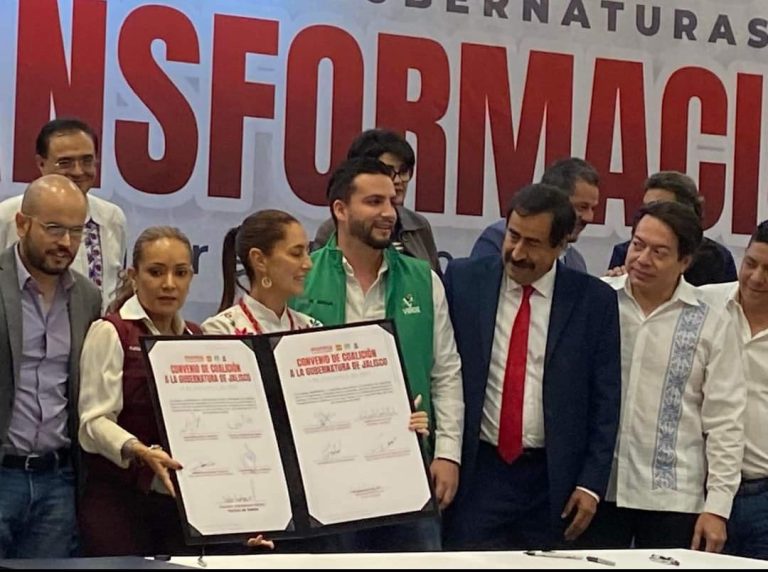 Es oficial, Hagamos va con Morena en Jalisco