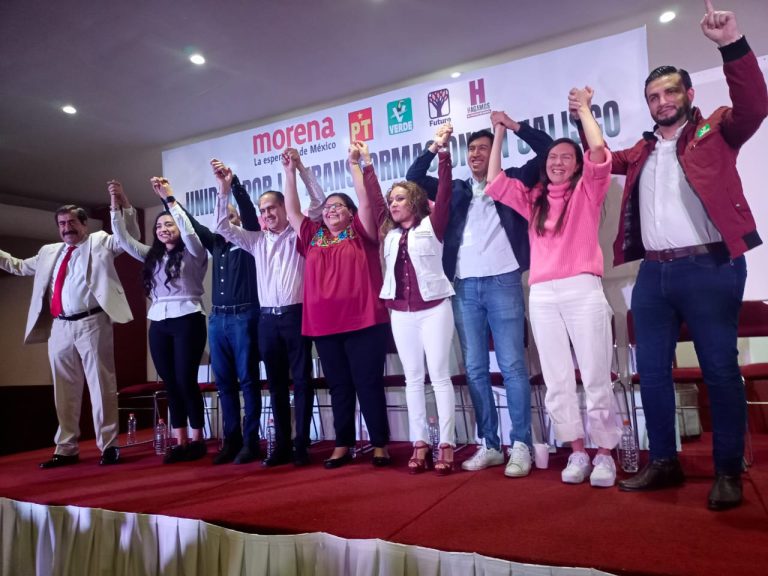 Oficializan Megaalianza: Morena, Hagamos, Futuro, PT y PVEM; es “alianza letal” para MC