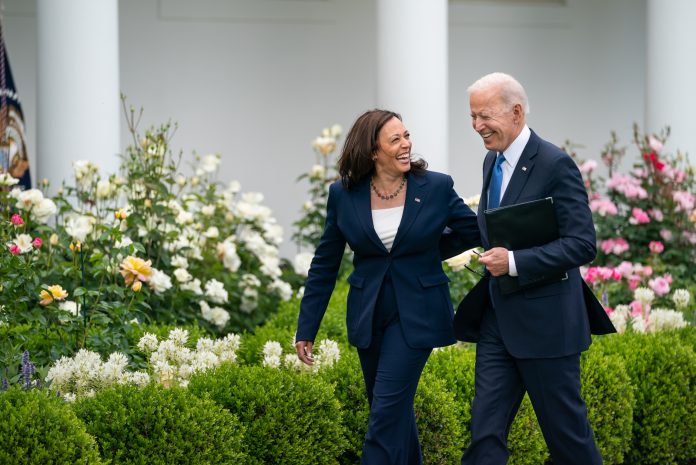 partidero kamala harris trump joe biden