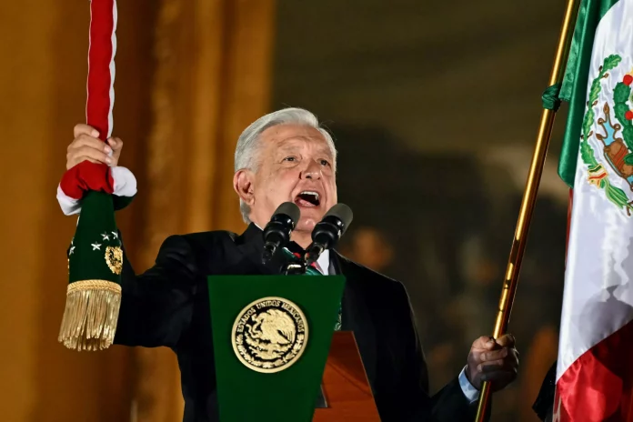 grito amlo partidero