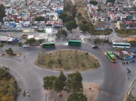 el salto, partidero, transporte público