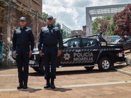 policía morelia, michoacán