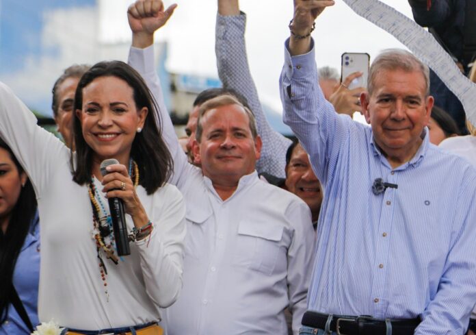 María Corina Machado festejó la intervención de Estados Unidos en Venezuela.