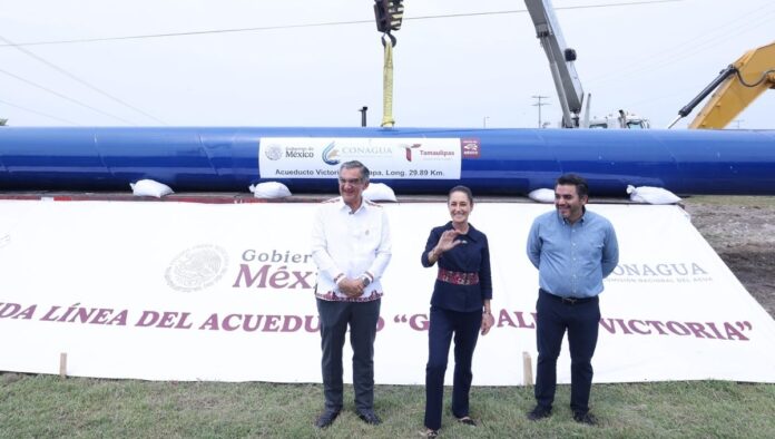 Claudia sheinbaum y la construcción de presas durante su sexenio.