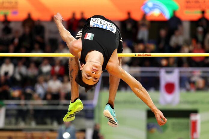 el atleta erick portillo ganó medalla de plata en el mundial de atletismo indoor 2026