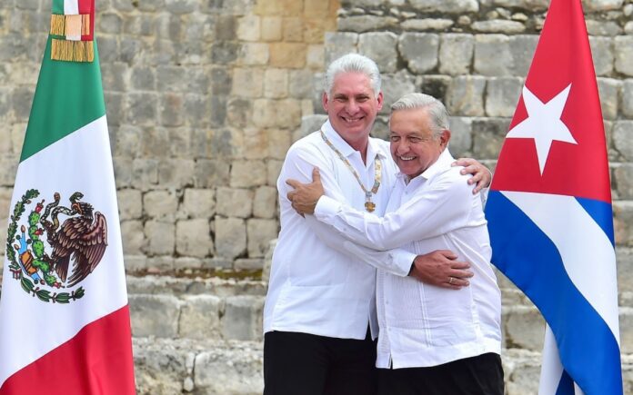 amlo reaparece y llama a apoyar al pueblo de cuba