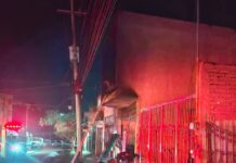 Mueren cinco al incendiarse domicilio en Tonalá