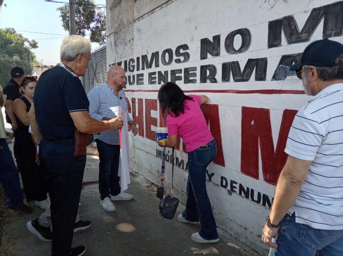 clausuara de bardas con propaganda anticipada