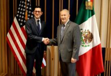 México y Estados Unidos refuerzan coordinación en seguridad; revisan avances contra fentanilo y crimen organizado reunión seguridad entre méxico y estados unidos