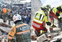 Mexicanos recuperaron 92 cuerpos y dos sobrevivientes en Venezuela