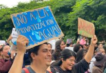 La CNDH despliega equipo multidisciplinario en Guadalajara para investigar los hechos del 11 de octubre cndh 11 de octubre, represión, agua, manifestación