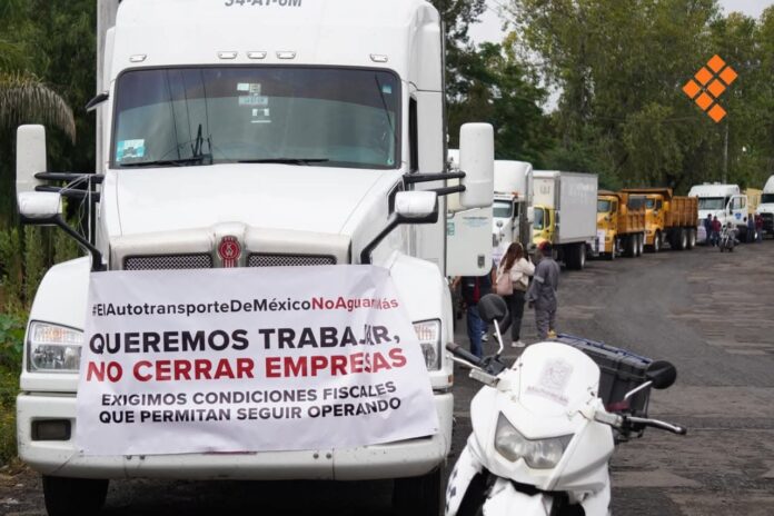 paro camionera, transportistas
